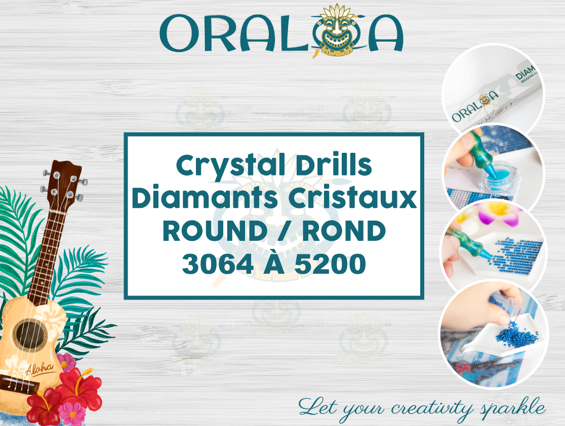 Runde Kristalldiamanten - 3064 bis 5200
